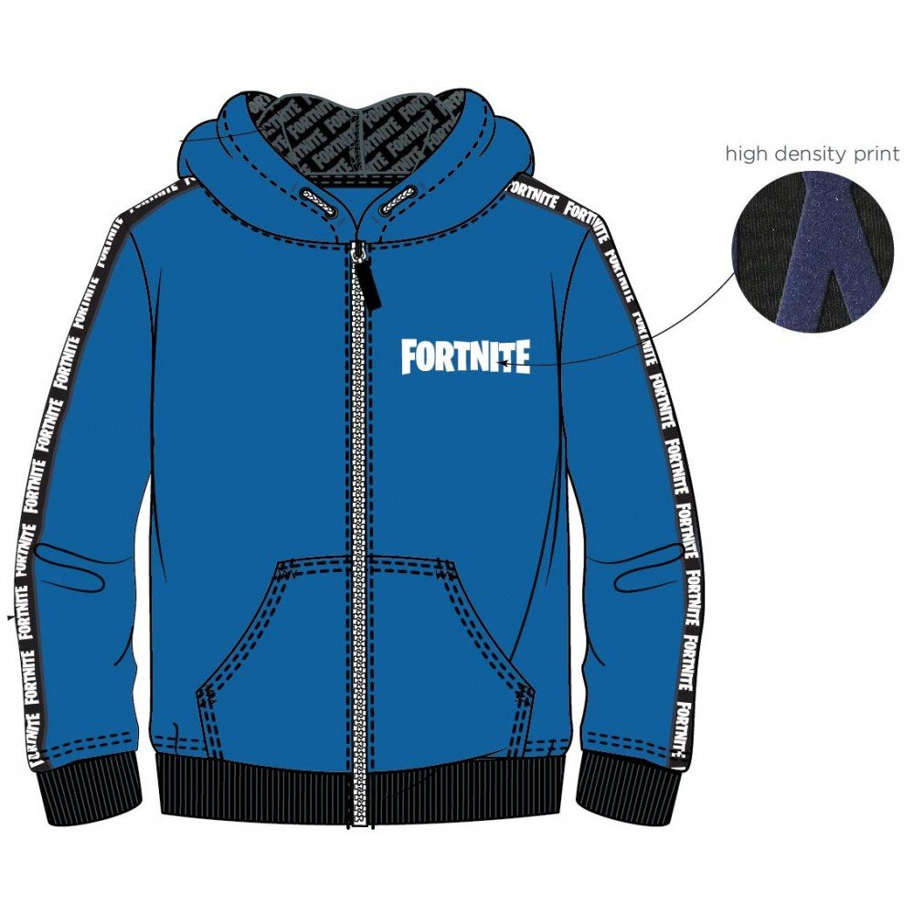 Mikina Fortnite modrá 7 let