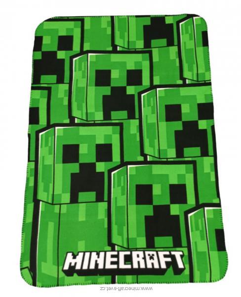 FLÍSOVÁ DEKA MINECRAFT