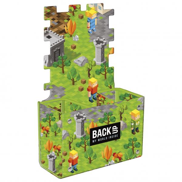STOJÁNEK NA PSACÍ POTŘEBY MINECRAFT BACK UP