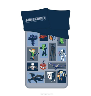 Povlečení Minecraft Emblematic micro 140/200, 70/90